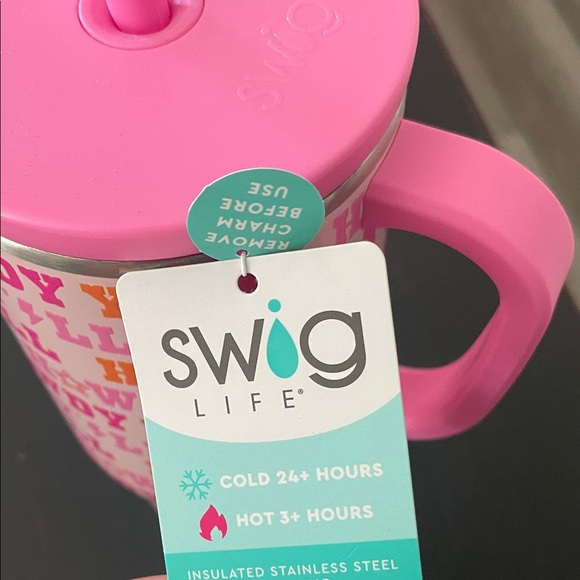 Howdy Y’all Pink and Orange Tumbler - Picture 2 of 5